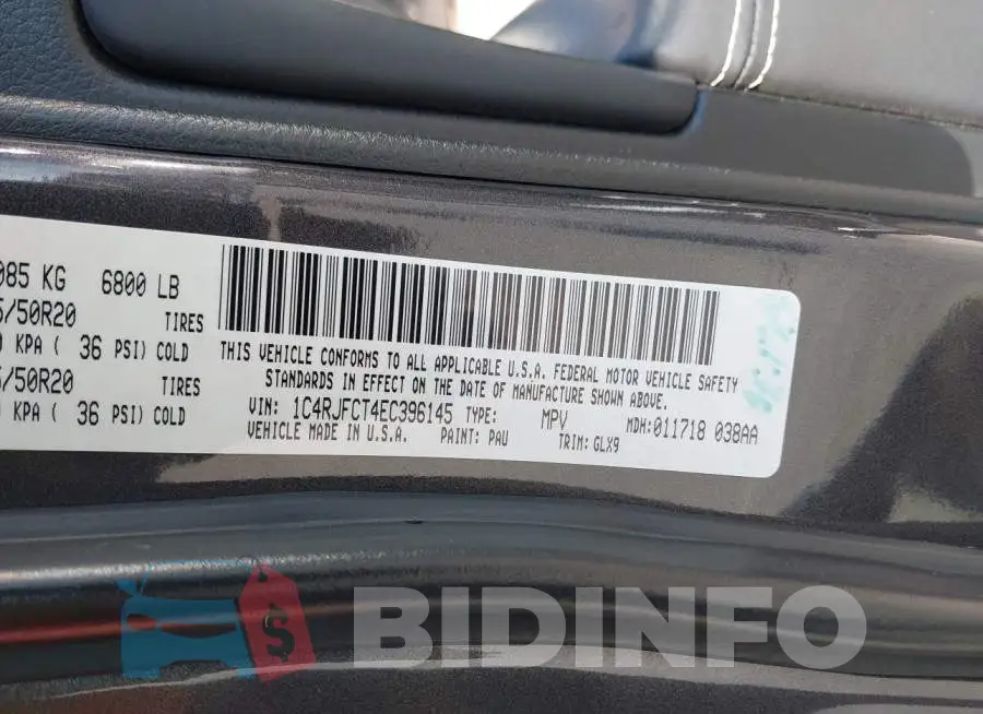 1C4RJFCT4EC396145 Photo# 9