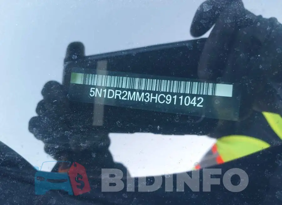 5N1DR2MM3HC911042 Photo# 9