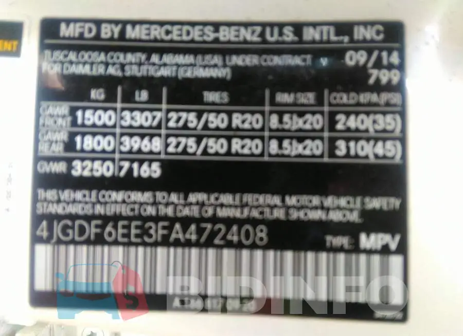4JGDF6EE3FA472408 Photo# 9