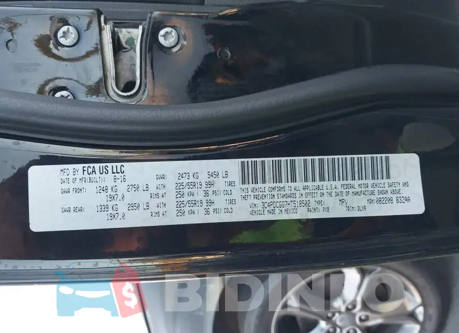 3C4PDCGG7HT518502 Photo# 9