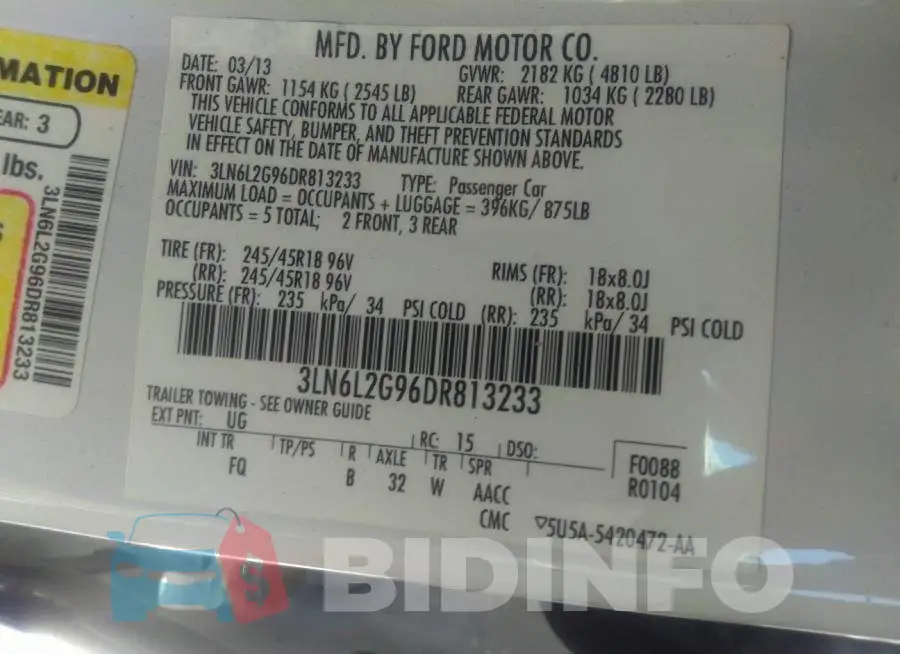 3LN6L2G96DR813233 Photo# 9