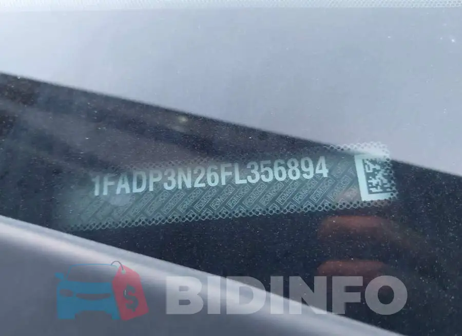 1FADP3N26FL356894 Photo# 9