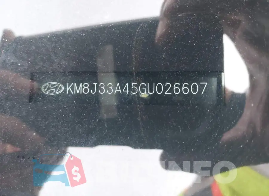 KM8J33A45GU026607 Photo# 9