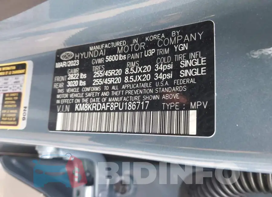 KM8KRDAF8PU186717 Photo# 9