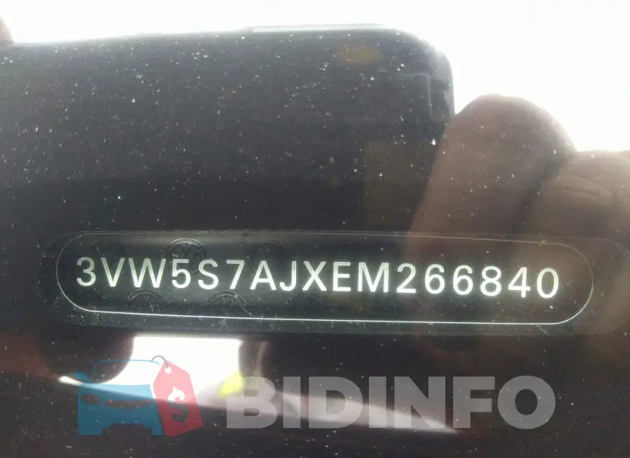 3VW5S7AJXEM266840 Photo# 9