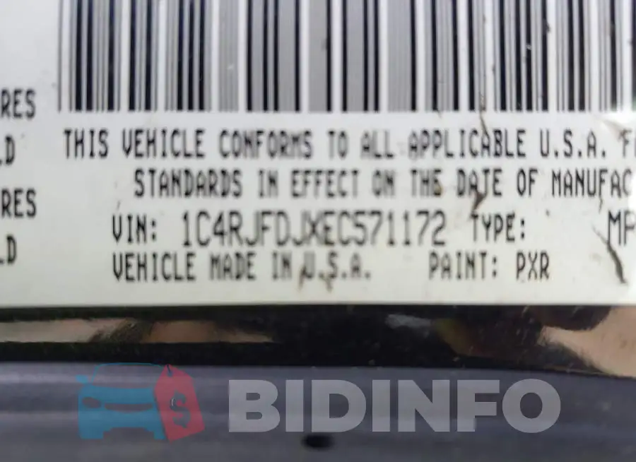 1C4RJFDJXEC571172 Photo# 9