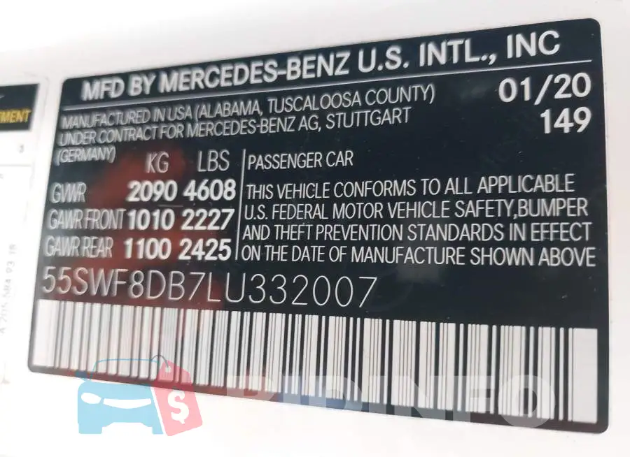 55SWF8DB7LU332007 Photo# 9