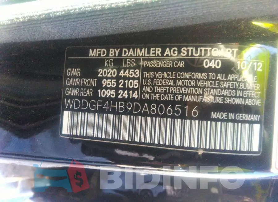 WDDGF4HB9DA806516 Photo# 9