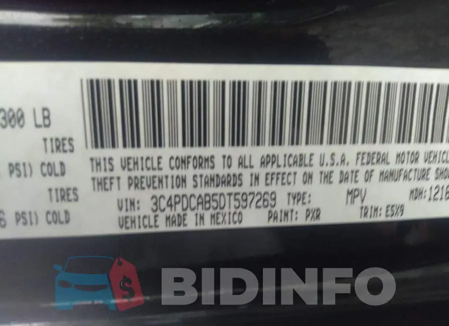 3C4PDCAB5DT597269 Photo# 9