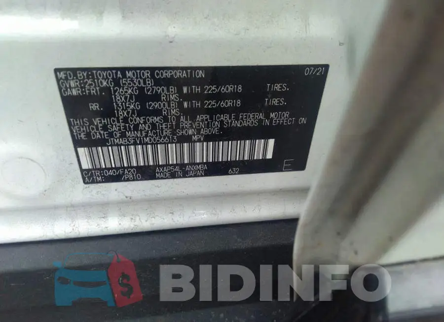 JTMAB3FV1MD056613 Photo# 9