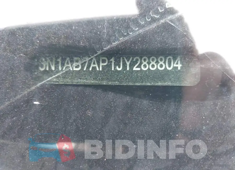 3N1AB7AP1JY288804 Photo# 9