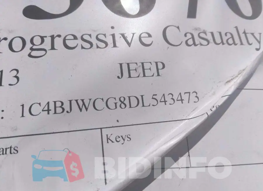 1C4BJWCG8DL543473 Photo# 9