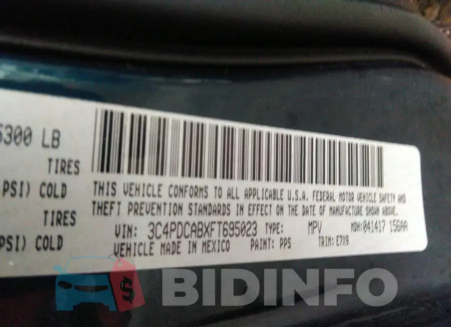 3C4PDCABXFT695023 Photo# 9