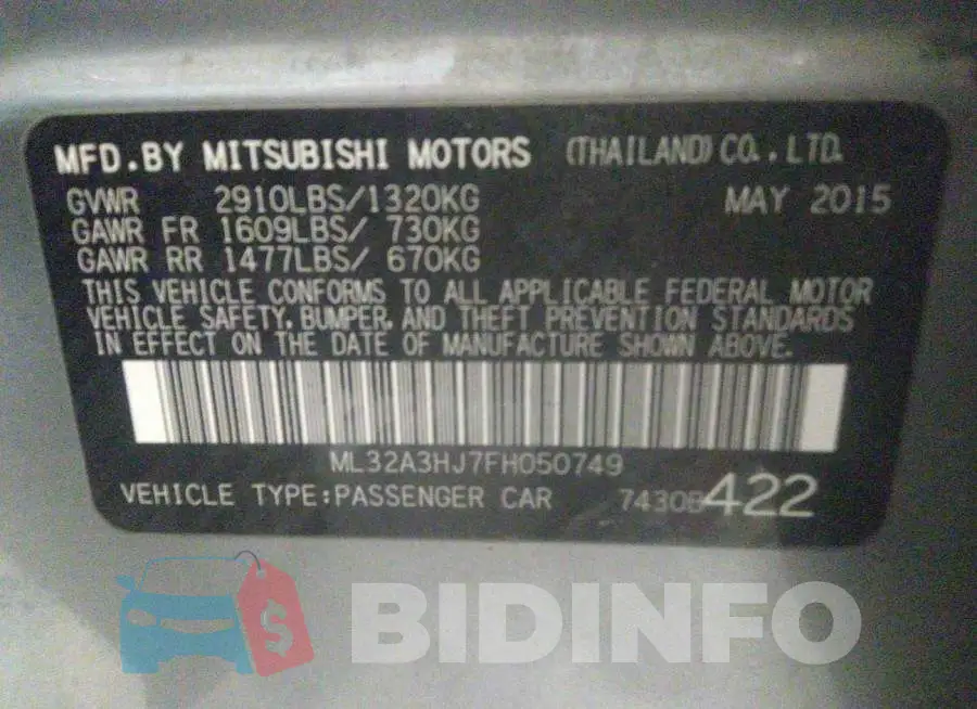 ML32A3HJ7FH050749 Photo# 9