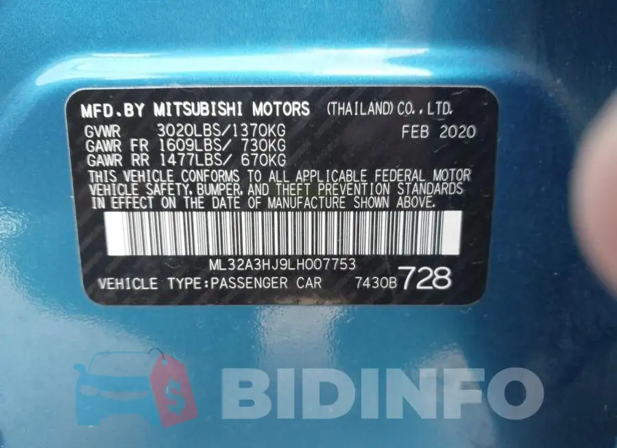 ML32A3HJ9LH007753 Photo# 9