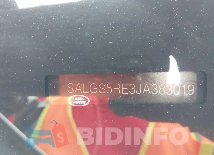 SALGS5RE3JA383019 Photo# 9