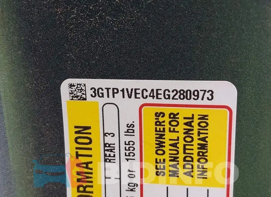 3GTP1VEC4EG280973 Photo# 9