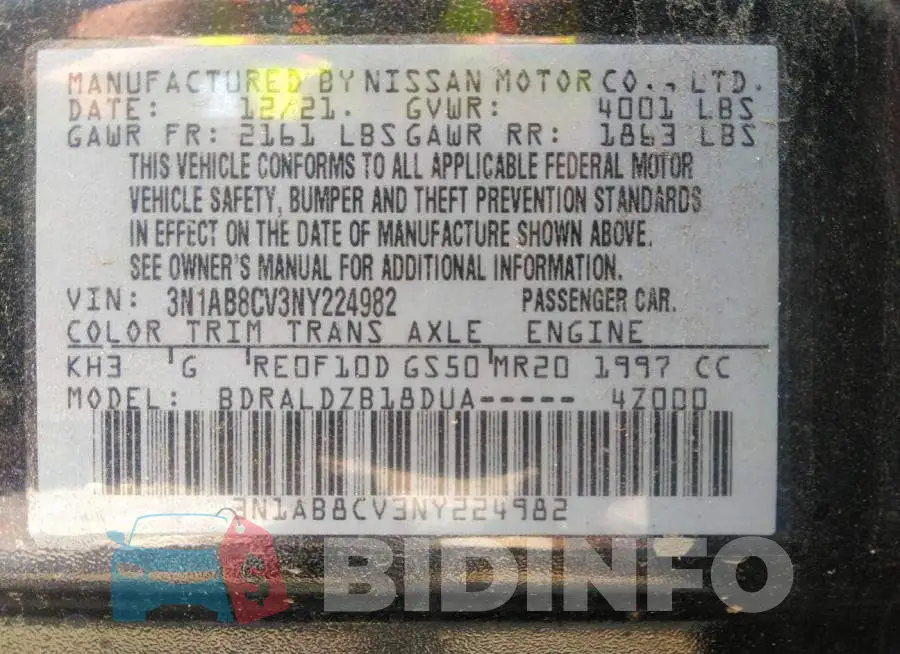 3N1AB8CV3NY224982 Photo# 9