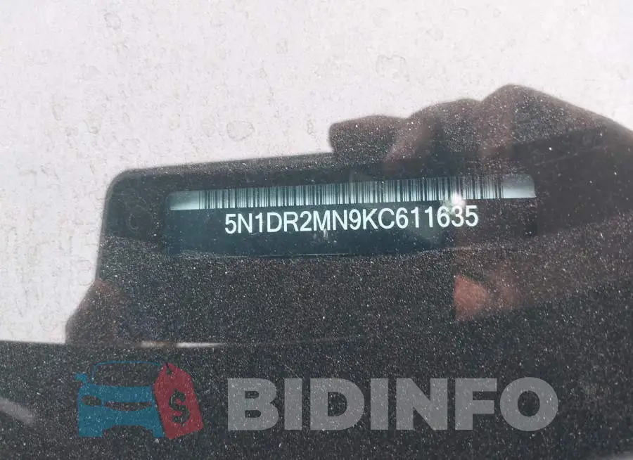 5N1DR2MN9KC611635 Photo# 9