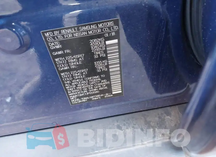 KNMAT2MT7JP551580 Photo# 9