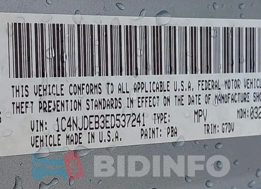 1C4NJDEB3ED537241 Photo# 9