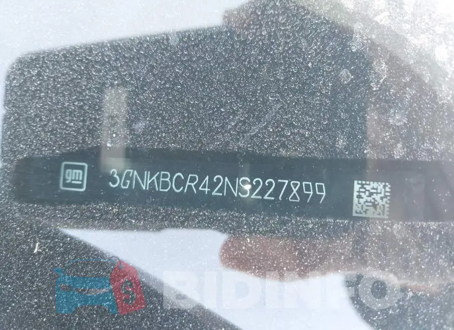 3GNKBCR42NS227899 Photo# 9