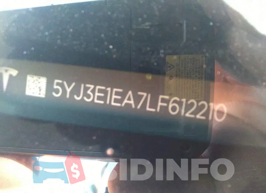5YJ3E1EA7LF612210 Photo# 9