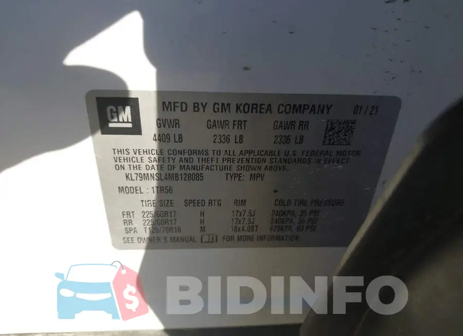 KL79MNSL4MB128085 Photo# 9