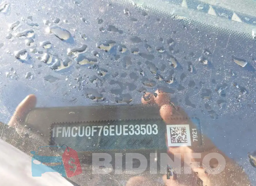 1FMCU0F76EUE33503 Photo# 9