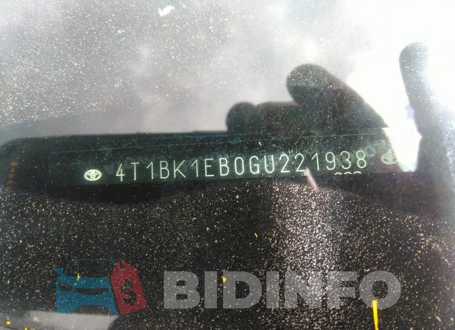 4T1BK1EB0GU221938 Photo# 9
