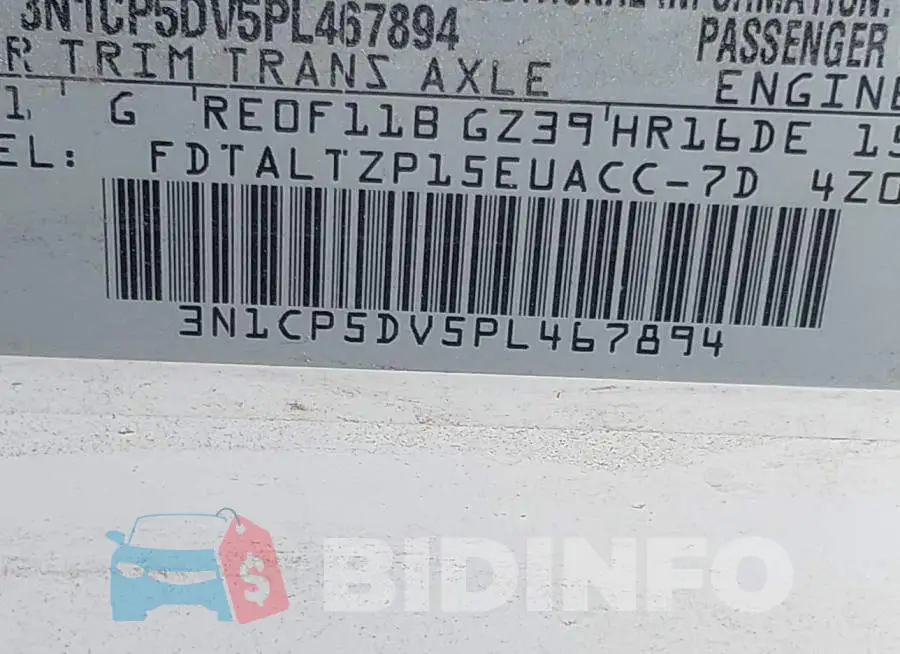 3N1CP5DV5PL467894 Photo# 9