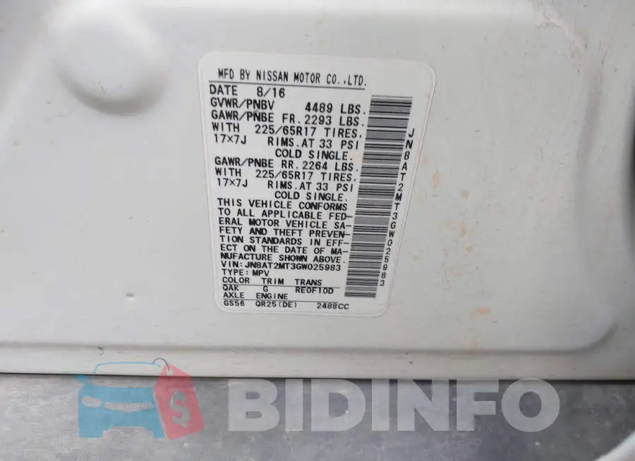 JN8AT2MT3GW025983 Photo# 9