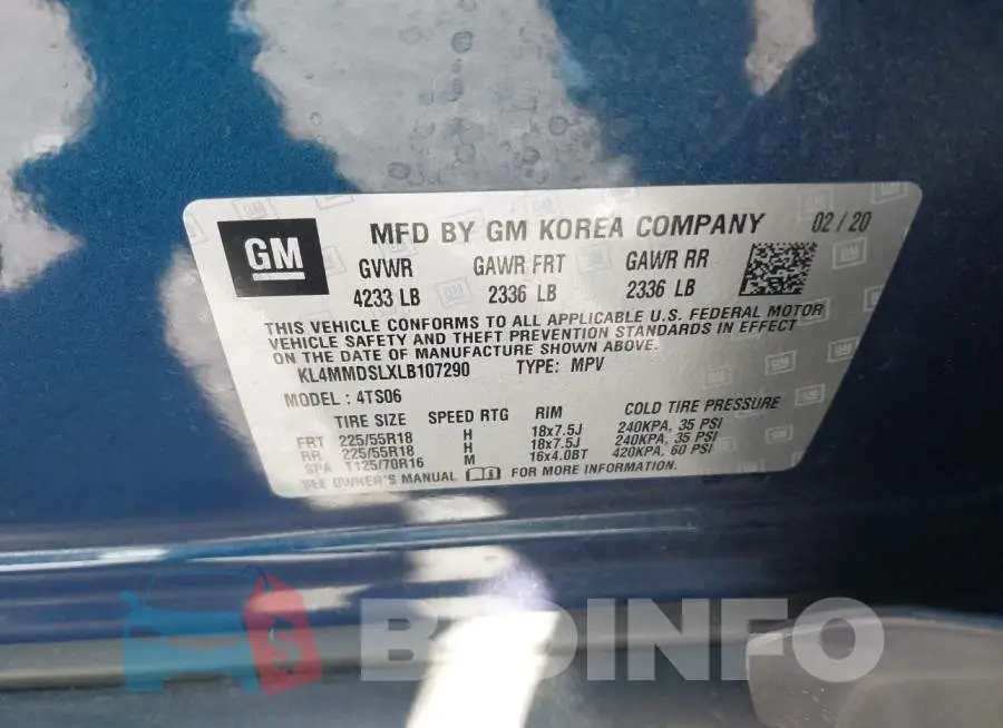 KL4MMDSLXLB107290 Photo# 9