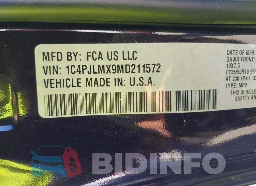 1C4PJLMX9MD211572 Photo# 9