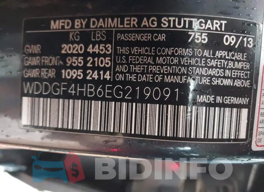 WDDGF4HB6EG219091 Photo# 9