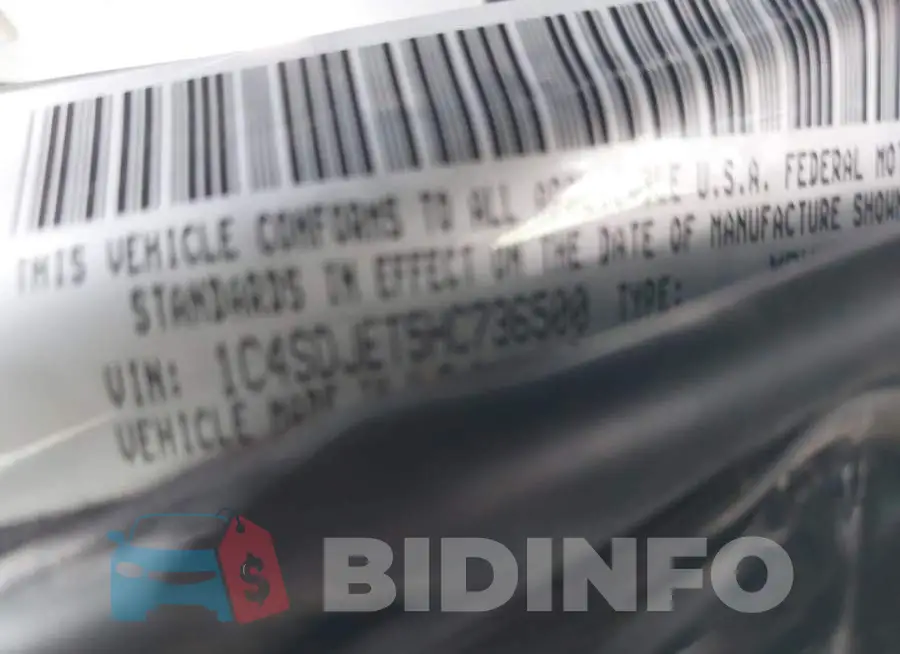 1C4SDJET5HC736500 Photo# 9