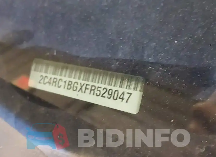 2C4RC1BGXFR529047 Photo# 9