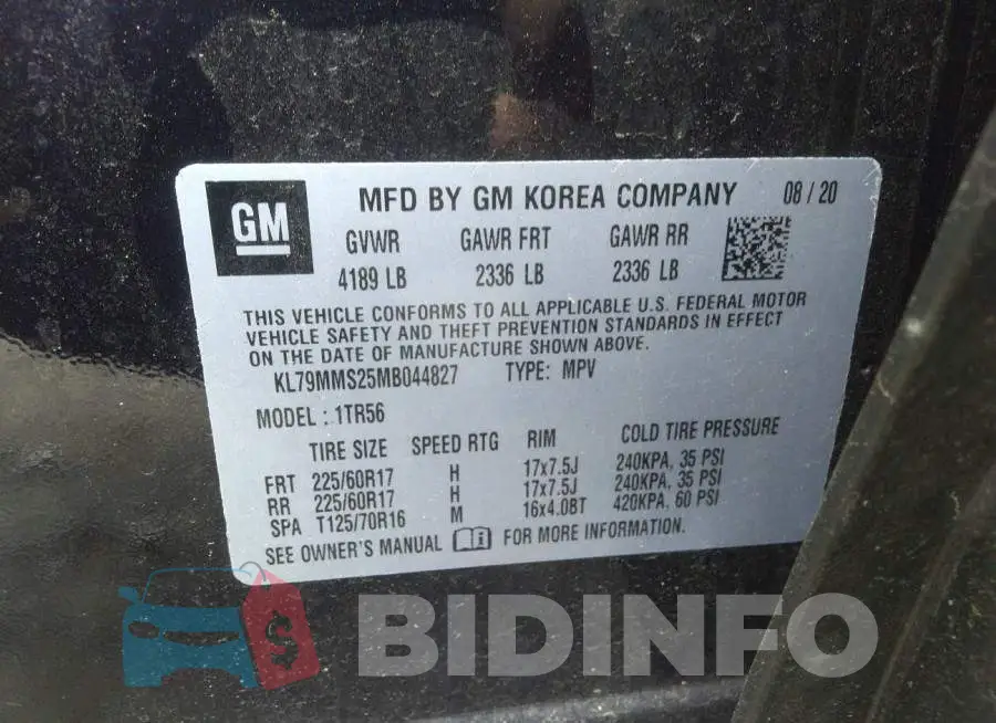 KL79MMS25MB044827 Photo# 9