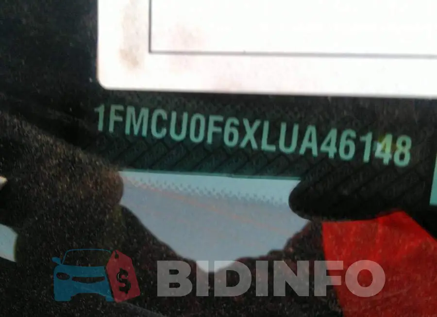 1FMCU0F6XLUA46148 Photo# 9