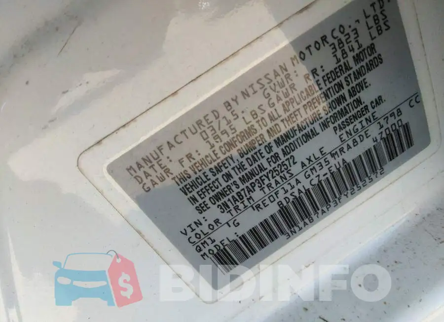 3N1AB7AP3FY252572 Photo# 9
