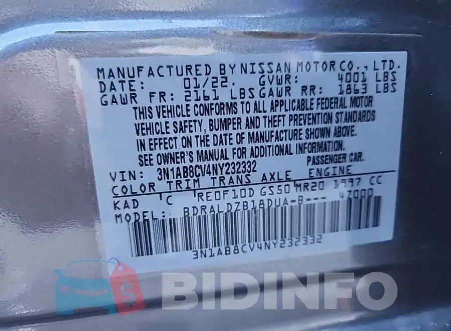 3N1AB8CV4NY232332 Photo# 8