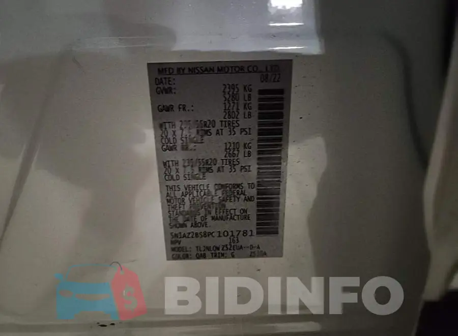 5N1AZ2BS8PC101781 Photo# 8
