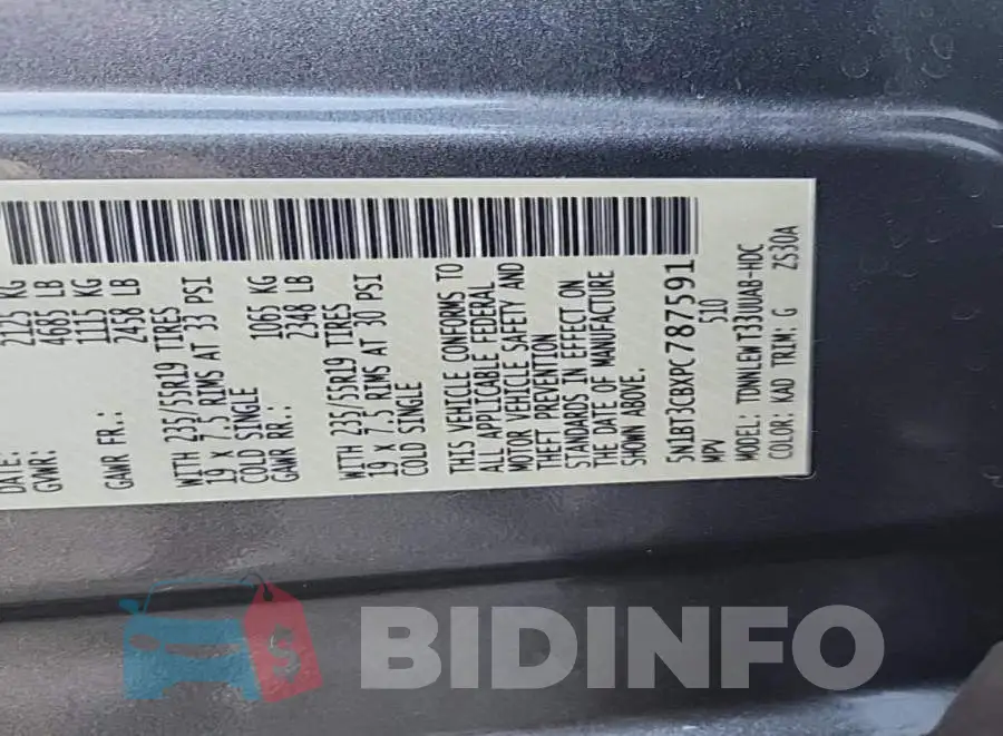5N1BT3CBXPC787591 Photo# 8