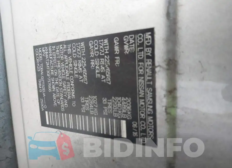KNMAT2MT3GP717666 Photo# 9