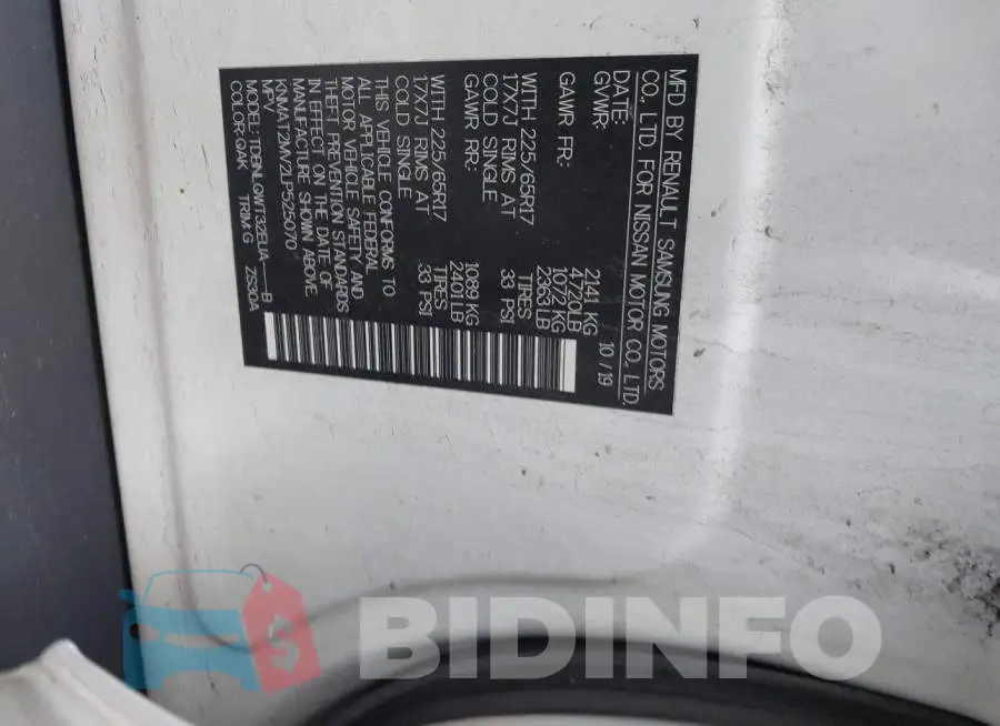 KNMAT2MV2LP525070 Photo# 9