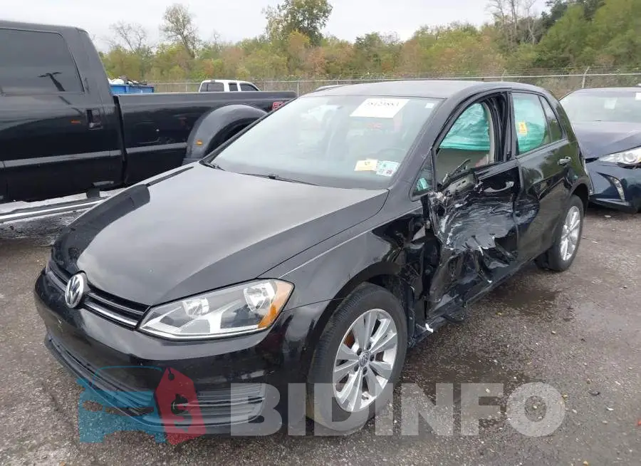 3VW2A7AU1FM093405 Photo# 2