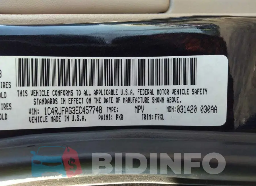 1C4RJFAG3EC457748 Photo# 9