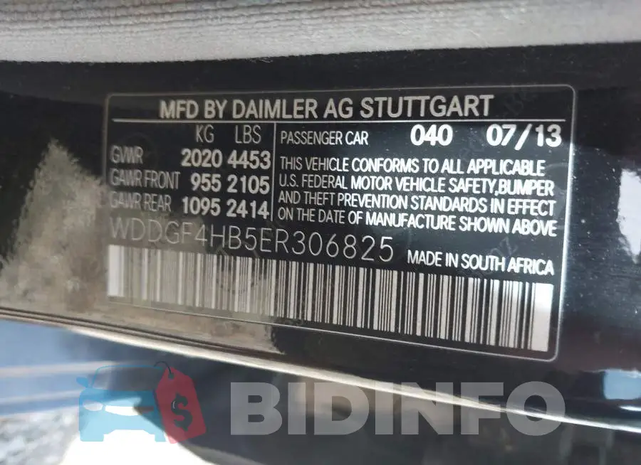 WDDGF4HB5ER306825 Photo# 9