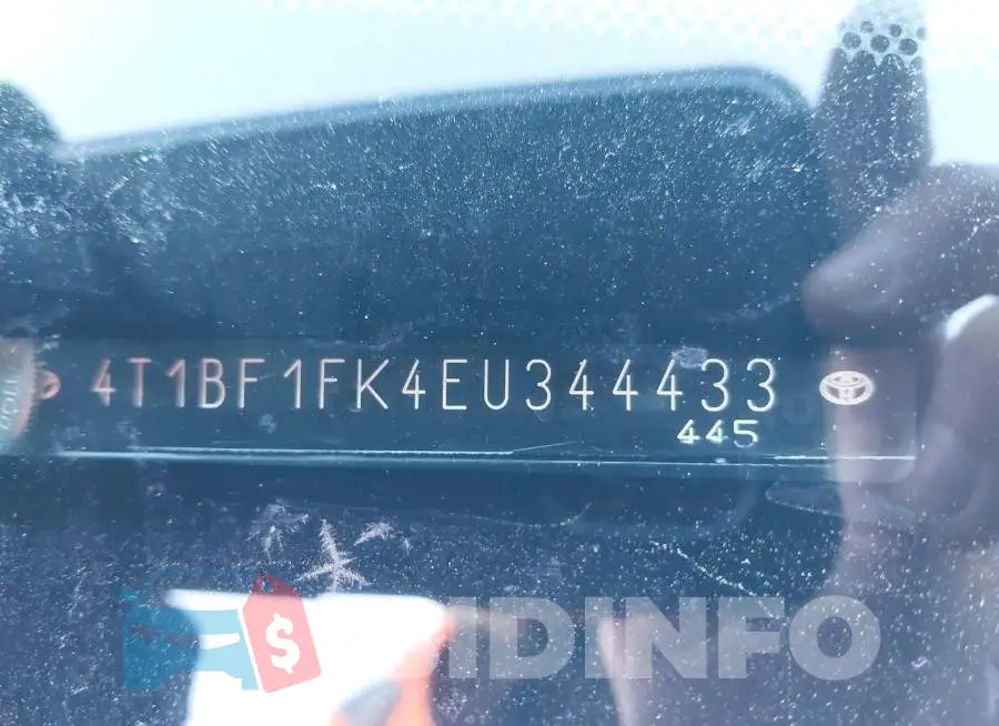 4T1BF1FK4EU344433 Photo# 9