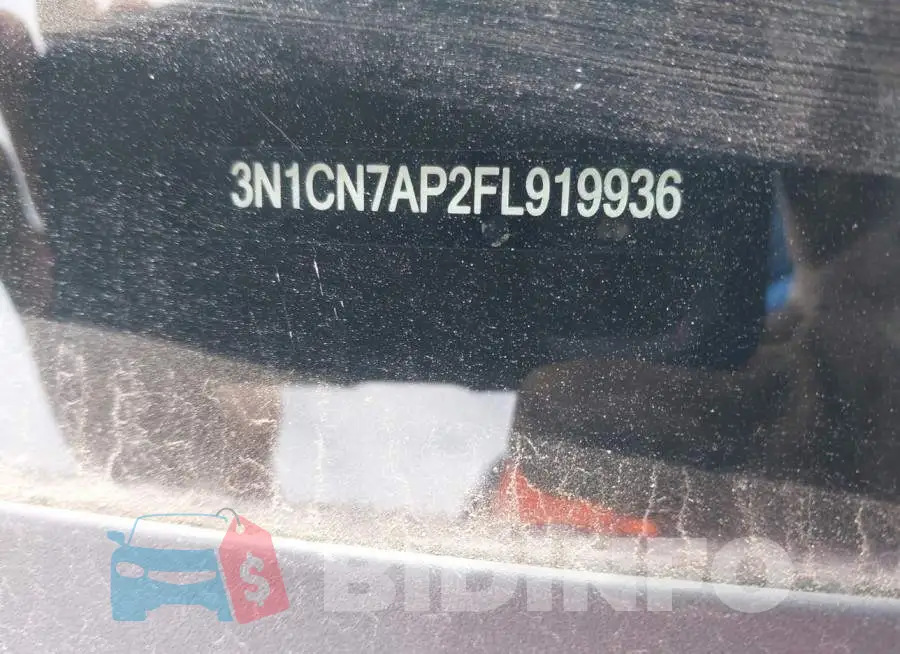 3N1CN7AP2FL919936 Photo# 9